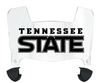 Tennessee State Tigers Mini Football Helmet Visor Shield w/ Clips - PICK VISOR & LOGO COLOR