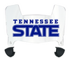 Tennessee State Tigers Mini Football Helmet Visor Shield w/ Clips - PICK VISOR & LOGO COLOR