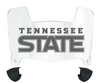 Tennessee State Tigers Mini Football Helmet Visor Shield w/ Clips - PICK VISOR & LOGO COLOR