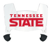 Tennessee State Tigers Mini Football Helmet Visor Shield w/ Clips - PICK VISOR & LOGO COLOR