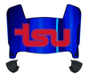 Tennessee State Tigers Mini Football Helmet Visor Shield w/ Clips - PICK VISOR & LOGO COLOR