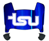 Tennessee State Tigers Mini Football Helmet Visor Shield w/ Clips - PICK VISOR & LOGO COLOR