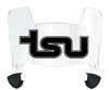 Tennessee State Tigers Mini Football Helmet Visor Shield w/ Clips - PICK VISOR & LOGO COLOR