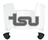 Tennessee State Tigers Mini Football Helmet Visor Shield w/ Clips - PICK VISOR & LOGO COLOR