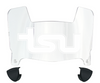 Tennessee State Tigers Mini Football Helmet Visor Shield w/ Clips - PICK VISOR & LOGO COLOR