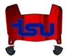 Tennessee State Tigers Mini Football Helmet Visor Shield w/ Clips - PICK VISOR & LOGO COLOR
