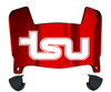 Tennessee State Tigers Mini Football Helmet Visor Shield w/ Clips - PICK VISOR & LOGO COLOR