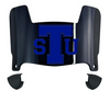 Tennessee State Tigers Mini Football Helmet Visor Shield w/ Clips - PICK VISOR & LOGO COLOR