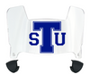 Tennessee State Tigers Mini Football Helmet Visor Shield w/ Clips - PICK VISOR & LOGO COLOR