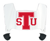 Tennessee State Tigers Mini Football Helmet Visor Shield w/ Clips - PICK VISOR & LOGO COLOR