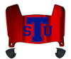 Tennessee State Tigers Mini Football Helmet Visor Shield w/ Clips - PICK VISOR & LOGO COLOR