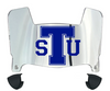 Tennessee State Tigers Mini Football Helmet Visor Shield w/ Clips - PICK VISOR & LOGO COLOR