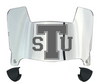 Tennessee State Tigers Mini Football Helmet Visor Shield w/ Clips - PICK VISOR & LOGO COLOR