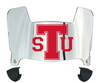 Tennessee State Tigers Mini Football Helmet Visor Shield w/ Clips - PICK VISOR & LOGO COLOR
