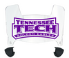 Tennessee Tech Golden Eagles Mini Football Helmet Visor Shield w/ Clips - PICK VISOR & LOGO COLOR