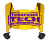 Tennessee Tech Golden Eagles Mini Football Helmet Visor Shield w/ Clips - PICK VISOR & LOGO COLOR