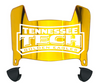 Tennessee Tech Golden Eagles Mini Football Helmet Visor Shield w/ Clips - PICK VISOR & LOGO COLOR