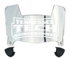 Tennessee Tech Golden Eagles Mini Football Helmet Visor Shield w/ Clips - PICK VISOR & LOGO COLOR