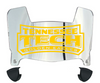 Tennessee Tech Golden Eagles Mini Football Helmet Visor Shield w/ Clips - PICK VISOR & LOGO COLOR