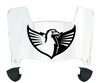 Tennessee Tech Golden Eagles Mini Football Helmet Visor Shield w/ Clips - PICK VISOR & LOGO COLOR