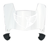 Tennessee Tech Golden Eagles Mini Football Helmet Visor Shield w/ Clips - PICK VISOR & LOGO COLOR