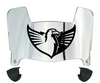 Tennessee Tech Golden Eagles Mini Football Helmet Visor Shield w/ Clips - PICK VISOR & LOGO COLOR