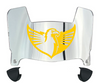 Tennessee Tech Golden Eagles Mini Football Helmet Visor Shield w/ Clips - PICK VISOR & LOGO COLOR