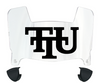 Tennessee Tech Golden Eagles Mini Football Helmet Visor Shield w/ Clips - PICK VISOR & LOGO COLOR