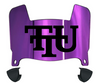 Tennessee Tech Golden Eagles Mini Football Helmet Visor Shield w/ Clips - PICK VISOR & LOGO COLOR