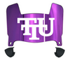 Tennessee Tech Golden Eagles Mini Football Helmet Visor Shield w/ Clips - PICK VISOR & LOGO COLOR