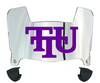 Tennessee Tech Golden Eagles Mini Football Helmet Visor Shield w/ Clips - PICK VISOR & LOGO COLOR