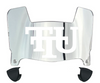 Tennessee Tech Golden Eagles Mini Football Helmet Visor Shield w/ Clips - PICK VISOR & LOGO COLOR