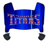 Tennessee Titans Limited Edition Mini Football Helmet Visor Shield w/ Clips - PICK VISOR & LOGO COLOR