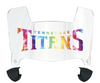 Tennessee Titans Limited Edition Mini Football Helmet Visor Shield w/ Clips - PICK VISOR & LOGO COLOR