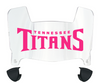 Tennessee Titans Limited Edition Mini Football Helmet Visor Shield w/ Clips - PICK VISOR & LOGO COLOR