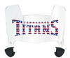 Tennessee Titans Limited Edition Mini Football Helmet Visor Shield w/ Clips - PICK VISOR & LOGO COLOR
