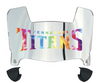 Tennessee Titans Limited Edition Mini Football Helmet Visor Shield w/ Clips - PICK VISOR & LOGO COLOR