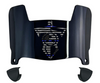 Tennessee Titans Limited Edition Mini Football Helmet Visor Shield w/ Clips - PICK VISOR & LOGO COLOR