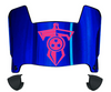 Tennessee Titans Limited Edition Mini Football Helmet Visor Shield w/ Clips - PICK VISOR & LOGO COLOR