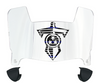 Tennessee Titans Limited Edition Mini Football Helmet Visor Shield w/ Clips - PICK VISOR & LOGO COLOR