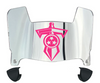 Tennessee Titans Limited Edition Mini Football Helmet Visor Shield w/ Clips - PICK VISOR & LOGO COLOR
