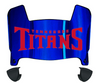 Tennessee Titans Mini Football Helmet Visor Shield w/ Clips - PICK VISOR & LOGO COLOR