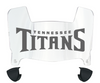 Tennessee Titans Mini Football Helmet Visor Shield w/ Clips - PICK VISOR & LOGO COLOR