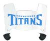 Tennessee Titans Mini Football Helmet Visor Shield w/ Clips - PICK VISOR & LOGO COLOR