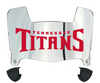 Tennessee Titans Mini Football Helmet Visor Shield w/ Clips - PICK VISOR & LOGO COLOR