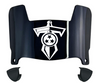 Tennessee Titans Mini Football Helmet Visor Shield w/ Clips - PICK VISOR & LOGO COLOR