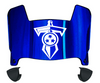 Tennessee Titans Mini Football Helmet Visor Shield w/ Clips - PICK VISOR & LOGO COLOR
