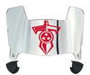 Tennessee Titans Mini Football Helmet Visor Shield w/ Clips - PICK VISOR & LOGO COLOR