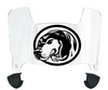 Tennessee Volunteers Mini Football Helmet Visor Shield w/ Clips - PICK VISOR & LOGO COLOR
