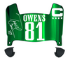 Terrell Owens Philadelphia Eagles Mini Football Helmet Visor w/ Clips - PICK COLOR